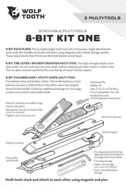 WolfTooth 8-Bit Kit One Multitool - 8-BIT-KIT-ONE 8 WolfTooth 8-Bit Kit One Multitool - 8-BIT-KIT-ONE -Enduro Butik 8 bitkitone box back 590x