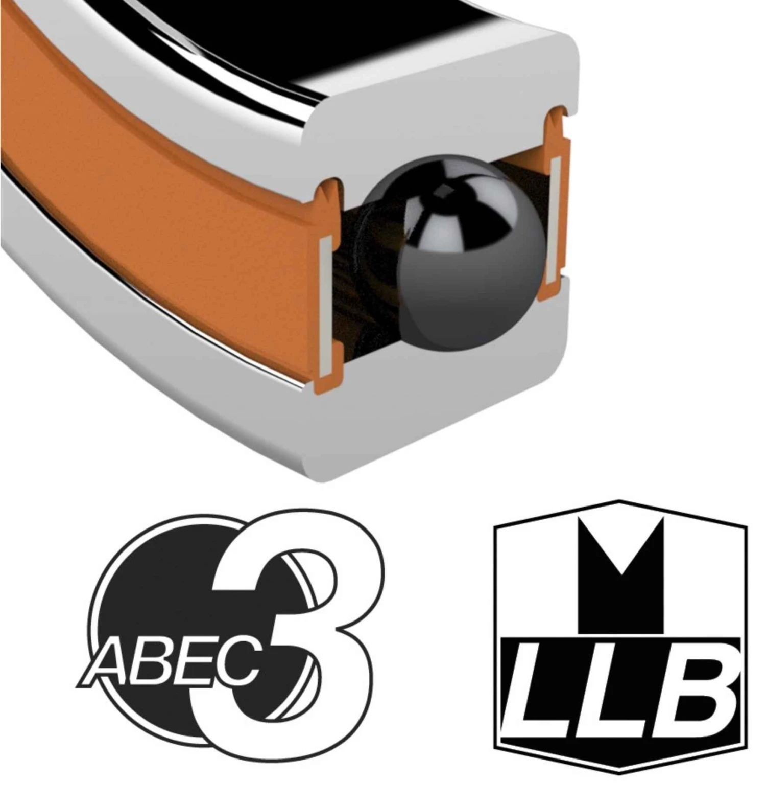 Kugleleje Enduro 6807-2RS ABEC3 LLB (47x35x7 Mm) - EB8037 2 Kugleleje Enduro 6807-2RS ABEC3 LLB (47x35x7 Mm) - EB8037 - Billede 2