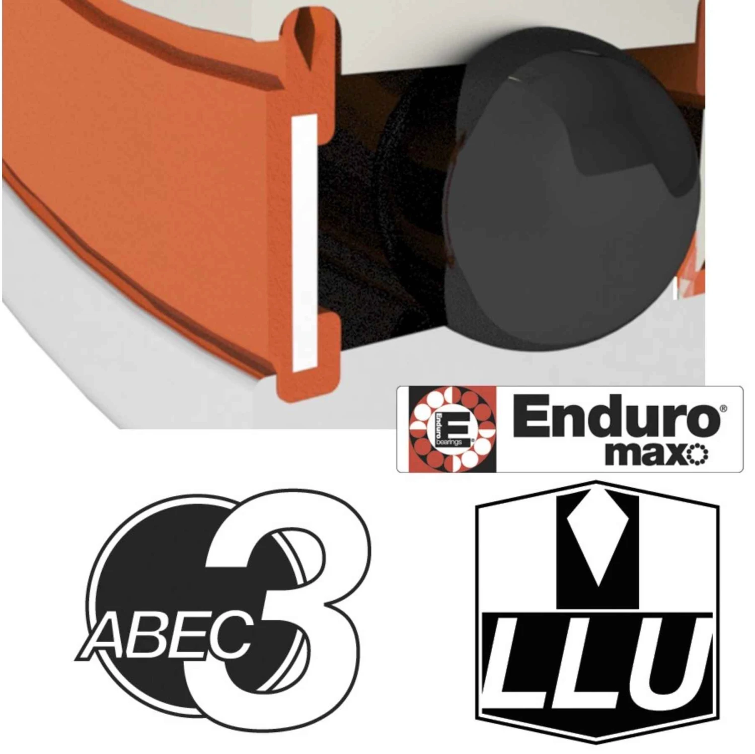 Enduro Kugleleje 6900-2RS ABEC3 LLU MAX (22x10x6 Mm) - EB8042 2 Enduro Kugleleje 6900-2RS ABEC3 LLU MAX (22x10x6 Mm) - EB8042 - Billede 2
