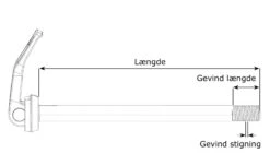 Dt-swiss DT Swiss RWS Stikaksel Predictive Steering 110mm / ø15 (M15x1,5) Thru Bolt - Alu - HWQASM00S3486S