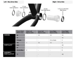 SRAM Krankboks DUB 83 Mm PF30 Cannondale Ai - 00.6418.028.003 -Enduro Butik dub spacer 1 5