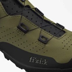 Fizik Terra Atlas MTB Sko - Army - TEX5BPR1K-6110-xx -Enduro Butik fizik terra atlas 6 clip in trail bike green shoes 1