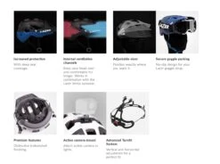 Hjelm Lazer Impala - Mat Hvid - BLC21978868xx -Enduro Butik lazer impala features 1 1 1