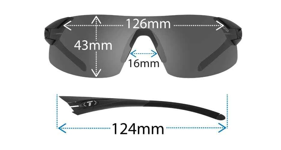 Cykelbrille Tifosi Podium XC Mat Sort / Smoke- 1070100101 3 Cykelbrille Tifosi Podium XC Mat Sort / Smoke- 1070100101 - Billede 3