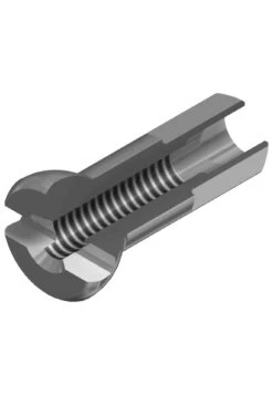 Dt-swiss Nippel DT Swiss Pro Lock Messing 2x14 Mm Sølv - 4 Stk - NPBD20140N0xxx