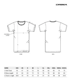 Orbea T-Shirt Sort Med Hvid Logo - XL - P2135700 -Enduro Butik rocker tallas 1 1 1 1