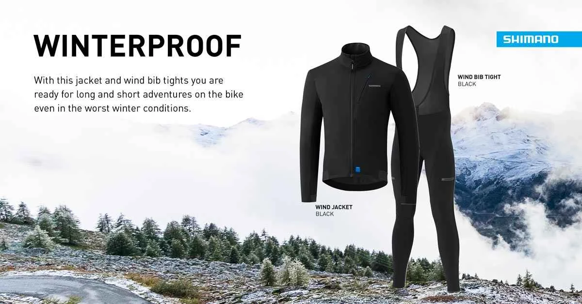 Shimano Bukser Bibtight Vinter - ECWPAPWRS27Mxx 4 Shimano Bukser Bibtight Vinter - ECWPAPWRS27Mxx - Billede 4