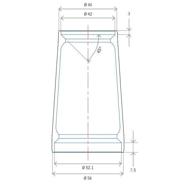 Orbea Integrated Headset Kit 1-1/8" - 1-1/2" - X0230000 2 Orbea Integrated Headset Kit 1-1/8" - 1-1/2" - X0230000 - Billede 2