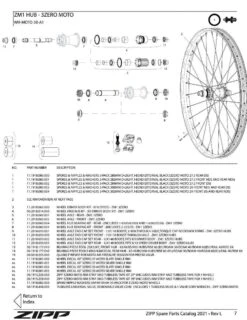 ZIPP End Cap Torque Cap 15x110 Mm - 11.2018.059.001 -Enduro Butik zm1 1